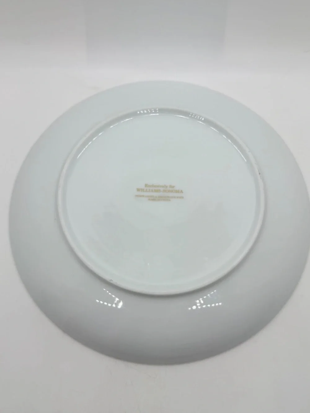 Williams Sonoma Lunar New Year New Moon Salad Plate Mandarin Foo Dog 8.5